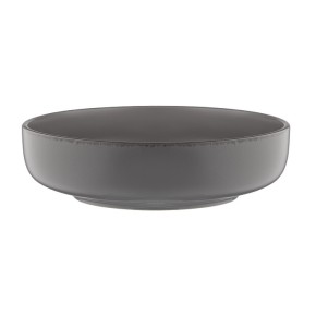 Тарілка супова Ardesto Lazio Dark Gray 18.5 см (AR1618DG)