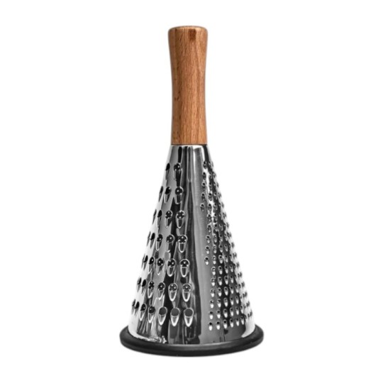 Тёрка конусная 26х11 см с деревянной ручкой (R92022-ML)