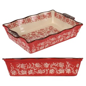 Форма для запікання Stenson Ornament 39.5х25.5х7.5 см R35644-L