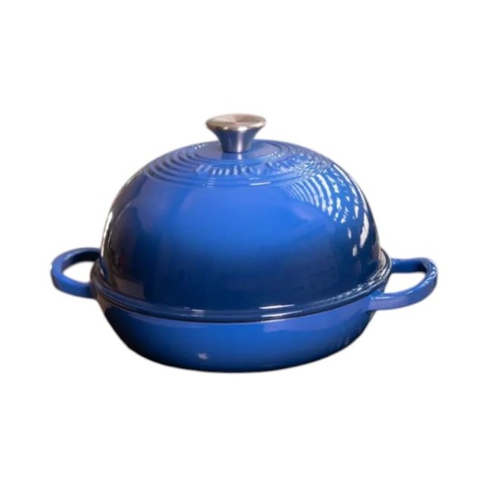 Жаровня-голландская печь LUGI 2 л синяя (HP-1-21-BLUE)