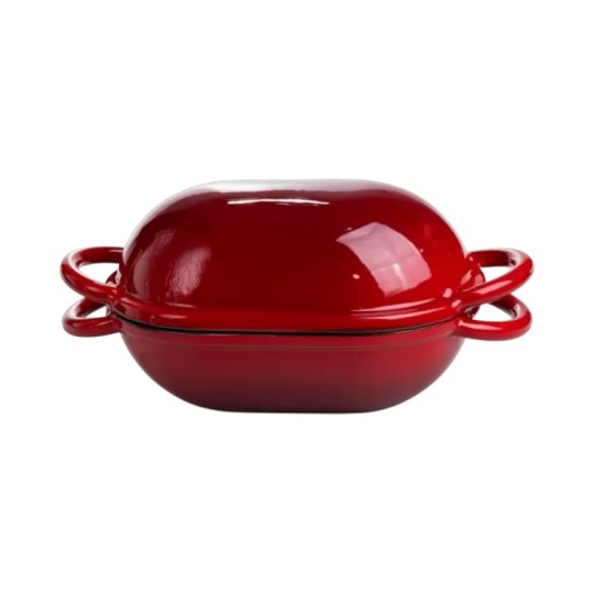 Жаровня-голландская печь LUGI 2 л красная (HP-1-23-RED)