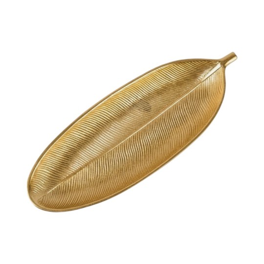 Блюдо Miss Decor Листок для фруктів 40х14.5 см (D-6695)