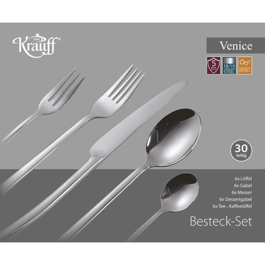 Набір столових приборів Krauff Venice 30 предметів 29-178-038