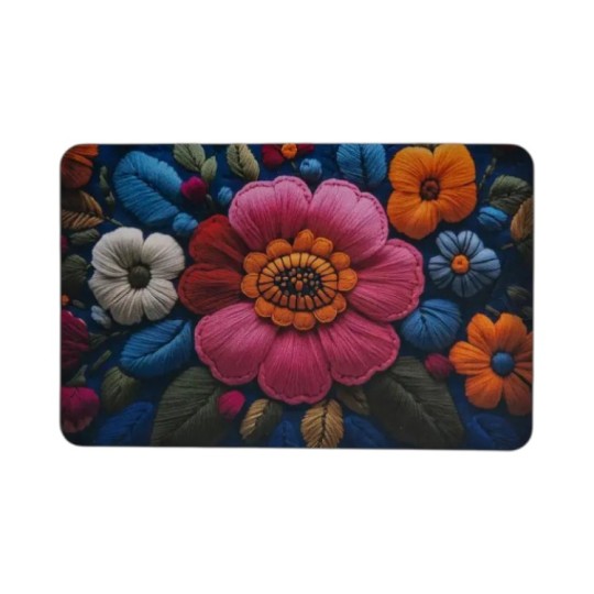 Килимок універсальний Embroidered Bloomscape 58х38 см з 3D-ефектом (HP-42-31)
