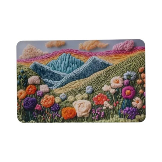 Килимок універсальний Dreamscape Bloom 58х38 см з 3D-ефектом (HP-42-32)
