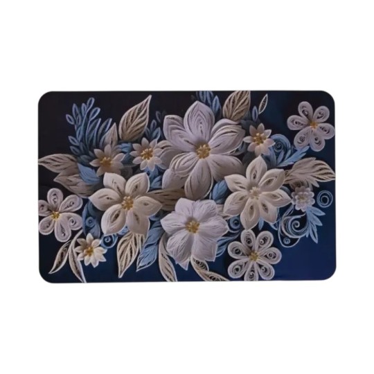 Килимок універсальний Paper Flowers 58х38 см з 3D-ефектом (HP-42-61)