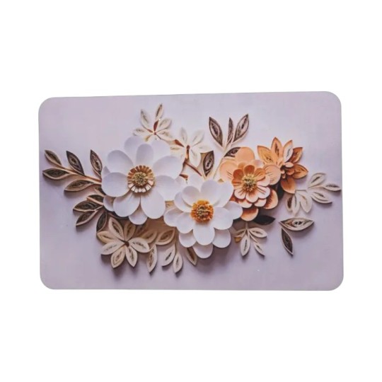 Килимок універсальний Daisies 58х38 см з 3D-ефектом (HP-42-63)