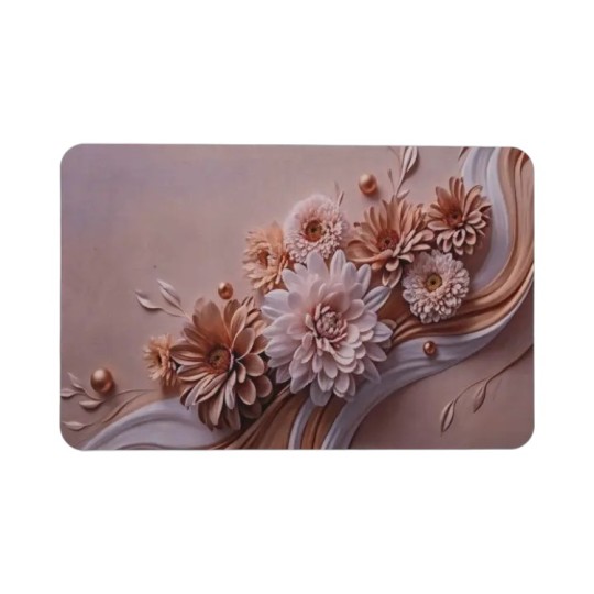Килимок універсальний Chrysanth 58х38 см з 3D-ефектом (HP-42-65)