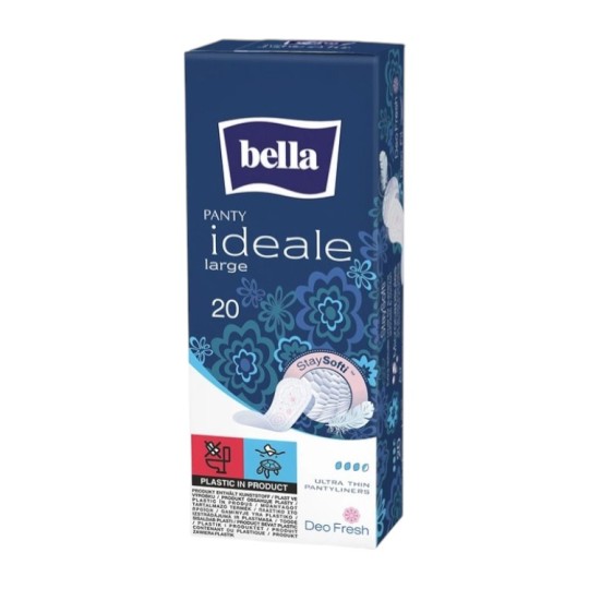 Прокладки щоденні Bella Panty Ideale Large гiгiєнiчнi 20 штук