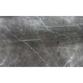 Клеёнка на стол Все дома Тёмно-серый мрамор Laser жидкое стекло 0.6х20 м (QO2438A)