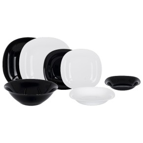 Сервіз столовий Luminarc Carine Black&White 19 предметів (V8305)