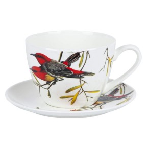 Набір чашка з блюдцем Limited Edition BIRD 550 мл 17.8 см (6634556)