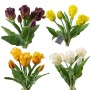 Декоративний букет Decorize Тюльпани махрові 32 см (1377)