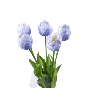 Декоративный букет Decorize Тюльпаны пионовидные 40 см (6773)