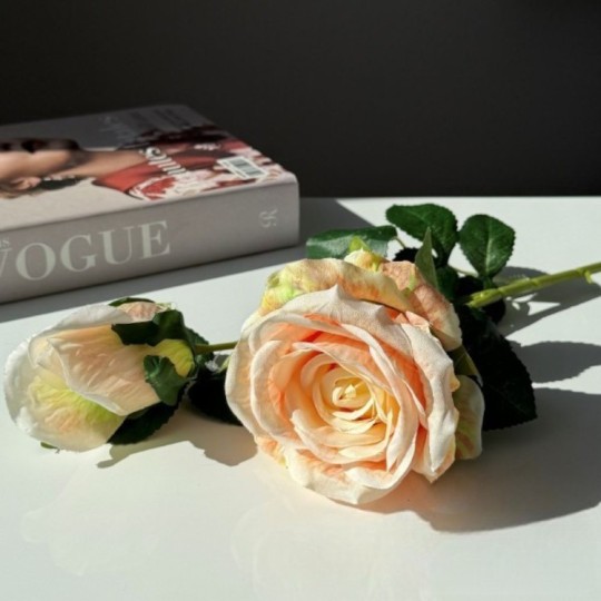 Декоративный цветок Розы Miss Decor 70 см (VIP6348/KL042) (K-463)