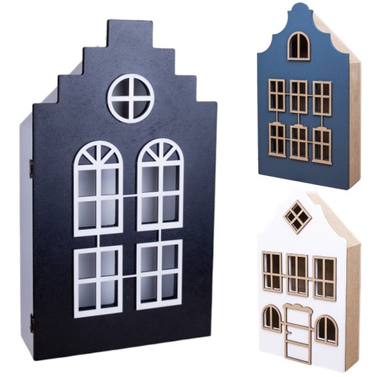 Ключниця Decorize будиночок Амстердам Мікс (4736)
