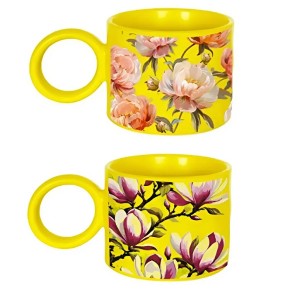 Чашка GalleryGlass Квіткова грація 385 мл 2 дизайни (75006538)