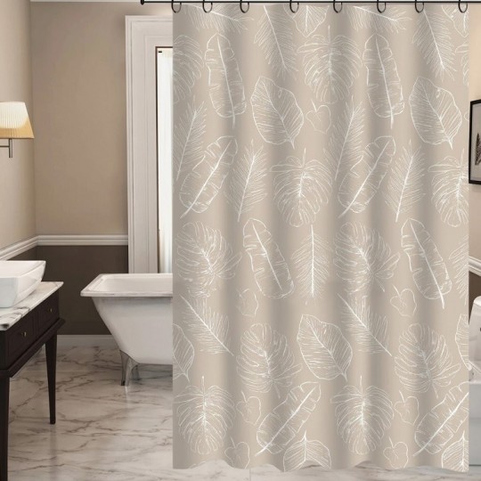Шторка для ванны Dariana 180х180 см 12 колец (ZHY397-1)