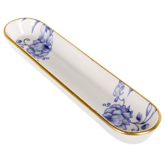 Блюдо для оливок Blue Rose 24.5х5.5 см (769-086)