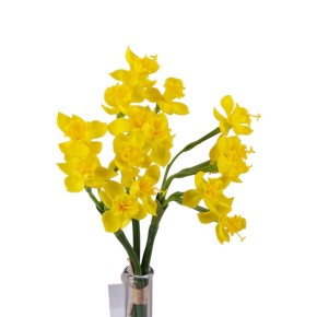 Штучні квіти Decorize Нарцис латексний високий 51 см вязкою (6221)