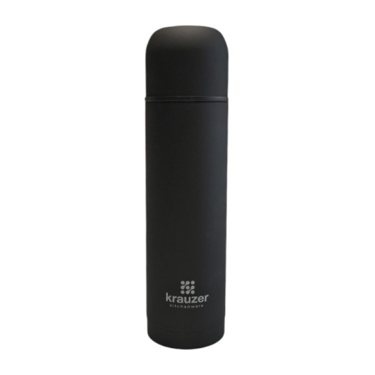Термос Krauzer Soft Touch 500 мл чорний (90-500 Black ST)