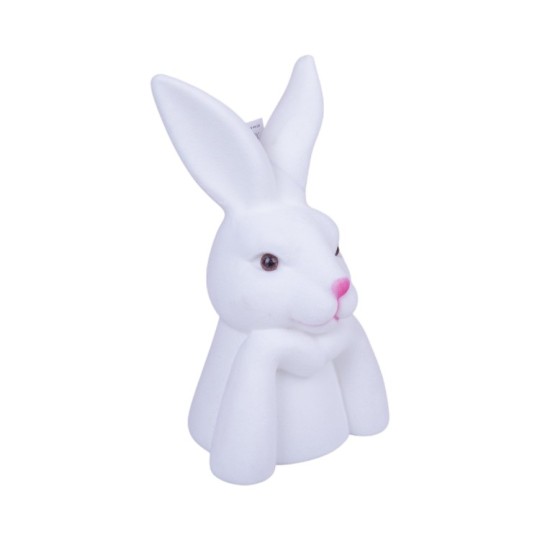 Статуэтка Decorize Бюст зайца 29 см флок Микс (SF-898) (8989)