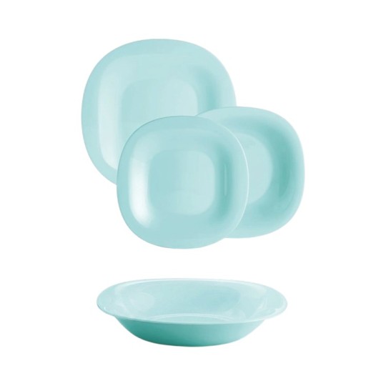 Сервіз столовий Luminarc Carine Light Turquoise 18 предметів (P7628)