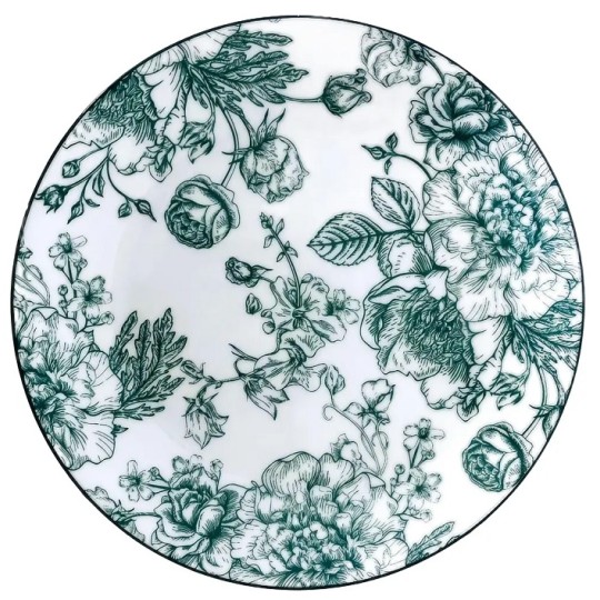 Тарілка десертна Limited Edition Blossom Green 19 см (YF7002-2)
