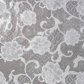 Клейонка на стіл Stenson Lace біла 1.37х20 м (MA-5723)