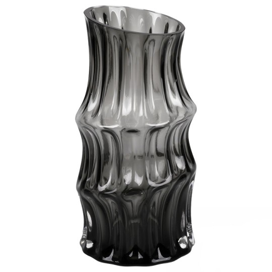 Ваза скляна Stenson 12х25 см R35290