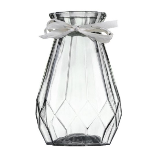 Ваза скляна Stenson Nature 18х7 см R93899