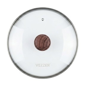 Крышка стеклянная Vezzer 24 см (VZ004)