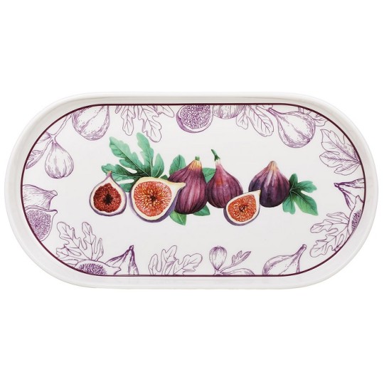 Блюдо BonaDi Fig Velvet 30х16х2.3 см (K327)