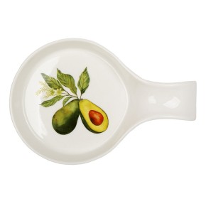 Підставка для ложки BonaDi Avocado Garden 18х12х2.5 см (K322)