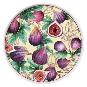 Тарілка сервірувальна BonaDi Fig Velvet 25 см (K325)