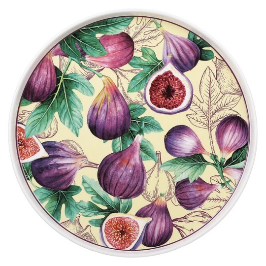 Тарілка сервірувальна BonaDi Fig Velvet 25 см (K325)