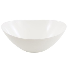 Салатник овальний White №6 LCW60