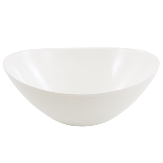 Салатник овальный White №6 LCW60