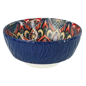 Салатник Olens Рисованное синее 16.5х7.5 см 800 мл 8030-459
