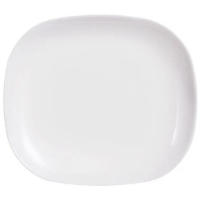 Тарілка обідня LUMINARC SWEET LINE WHITE 28х23 см ( J0561)