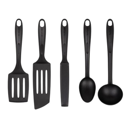 Набор кухонных принадлежностей Tefal Bienvenue 5 предметов черный (K001A504)