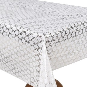 Клейонка на стіл Stenson Lace біла 1.37 м (MA-5720)