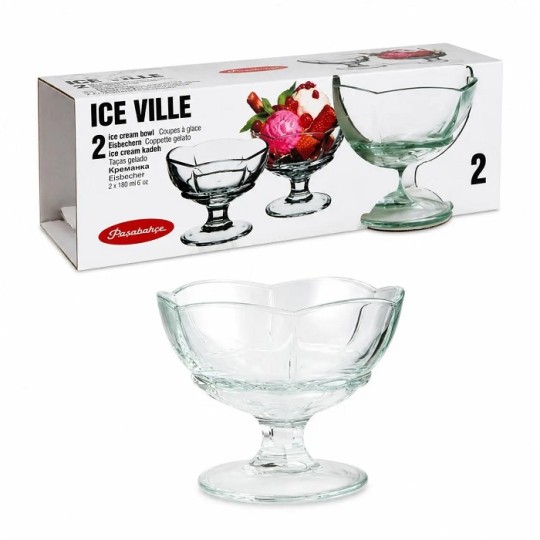Ваза для морозива Pasabahce Ice Ville 170 мл 2 штуки (51368)