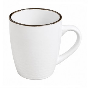 Чашка Intrendo Gasto 360 мл Golden rim white IN0036GAS