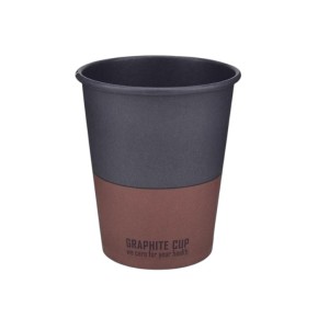 Набір стаканів паперових Buroclean Graphite Cup 270 мл 50 штук (1080044)