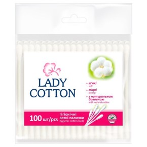 Ватні палички Lady Cotton 100 штук