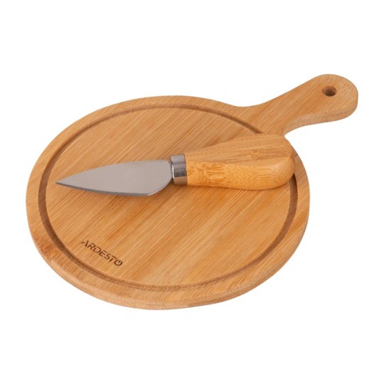 Доска для сыра Ardesto Midori 19.5х14 см с ножом (AR0935)