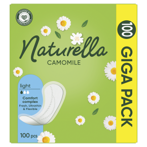 Ежедневные прокладки Naturella Camomile Light 100 штук