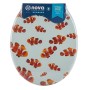 Сидіння для унітазу Nova Comfort м'яке з малюнком (2051)