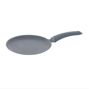 Сковорода для млинців з антипригарним покриттям, Граніт Грей, 26см (26084М)